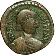 40 Nummi - Anastasius I Dicorus Constantinopolis; Type ✶M, Small Module obverse image