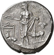 Tetradrachm, Greece (ancient), 430 BC - 420 BC reverse image