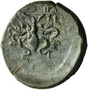 Tetras, Greece (ancient), 390 BC reverse image