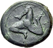 Hemilitron - Timoleon, Greece (ancient), 344 BC - 317 BC reverse image