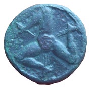 Hemilitron - Agathokles, Greece (ancient), 317 BC - 305 BC reverse image