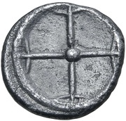 Litra - Hiero I, Greece (ancient), 475 BC - 470 BC reverse image