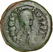 40 Nummi - Anastasius I Dicorus Constantinopolis; Type ⋮M⋮, Large Module obverse image