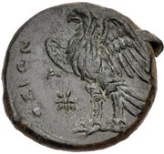 Litra - Hicetas, Greece (ancient), 282 BC - 278 BC reverse image