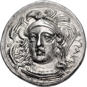 Hemidrachm - Timoleon obverse image