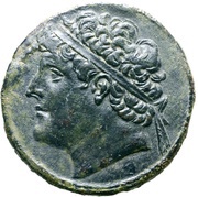 Æ Tetralitron - Hieron II obverse image