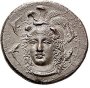 Drachm - Dionysios I obverse image