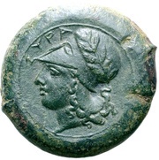 Æ Drachm - Dionysios I obverse image
