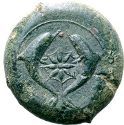 Æ Drachm - Dionysios I, Greece (ancient), 405 BC - 367 BC reverse image