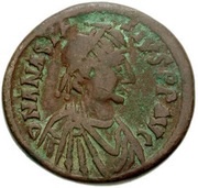 40 Nummi - Anastasius I Dicorus Nicomedia; Type ✶M✶, Star, Small Module obverse image
