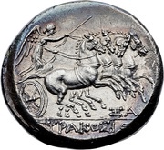 16 Litrai, Greece (ancient), 214 BC - 212 BC reverse image