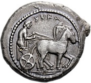 Tetradrachm - The Gamoroi obverse image