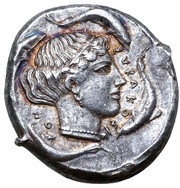 Tetradrachm, Greece (ancient), 450 BC - 440 BC reverse image