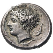 Tetradrachm, Greece (ancient), 415 BC - 405 BC reverse image