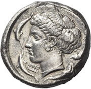 Tetradrachm, Greece (ancient), 415 BC - 410 BC reverse image