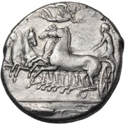 Tetradrachm - Dionysius I obverse image
