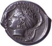 Tetradrachm, Greece (ancient), 410 BC reverse image