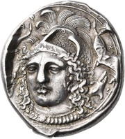 Tetradrachm, Greece (ancient), 410 BC - 400 BC reverse image
