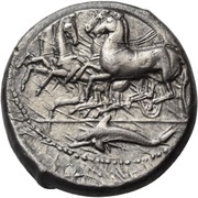 Tetradrachm - Dionysius I obverse image