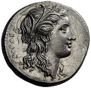 Tetradrachm - Agathokles obverse image