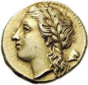Dekadrachm - Agathokles obverse image