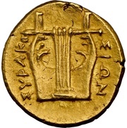 ¼ Stater - Agathocles, Greece (ancient), 310 BC - 305 BC reverse image