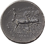 32 Litrai - Hieron II, Greece (ancient), 250 BC - 216 BC reverse image