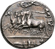 Dekadrachm - Dionysios I obverse image