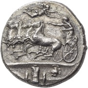 Dekadrachm - Dionysius I obverse image