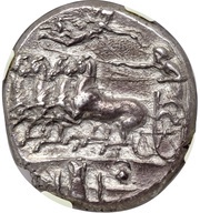 Dekadrachm - Dionysios I obverse image
