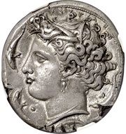 Dekadrachm - Dionysios I, Greece (ancient), 400 BC - 390 BC reverse image
