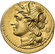 Dekadrachm obverse image
