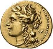 Dekadrachm - Hieron II obverse image