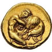 100 Litrai - Dionysios I, Greece (ancient), 405 BC - 400 BC reverse image
