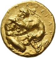 100 Litrai - Dionysios I, Greece (ancient), 400 BC reverse image