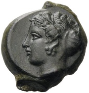 Æ18 - Dionysios I obverse image