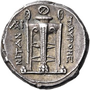 4 Litrai, Greece (ancient), 304 BC - 289 BC reverse image