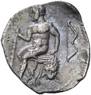 Litra, Greece (ancient), 400 BC - 300 BC reverse image