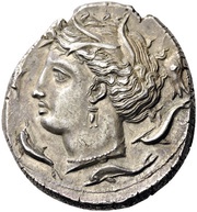 Tetradrachm, Greece (ancient), 350 BC reverse image