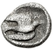 Hemiobol, Greece (ancient), 450 BC - 425 BC reverse image