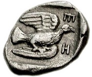 Hemiobol, Greece (ancient), 450 BC - 425 BC reverse image