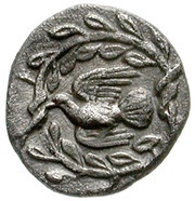 Hemiobol, Greece (ancient), 431 BC - 400 BC reverse image