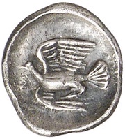 Hemiobol, Greece (ancient), 431 BC - 400 BC reverse image