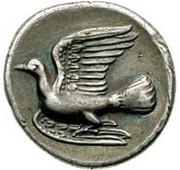 Hemidrachm, Greece (ancient), 400 BC - 300 BC reverse image