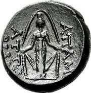 Æ - Attalos son of Bianoros, Greece (ancient), 100 BC - 50 BC reverse image