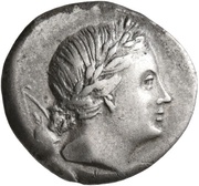 Drachm Menestratos obverse image