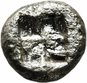 Diobol, Greece (ancient), 480 BC - 470 BC reverse image