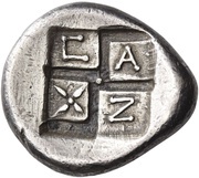 Didrachm, Greece (ancient), 430 BC - 420 BC reverse image