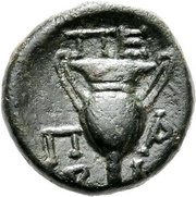 Dichalkon, Greece (ancient), 300 BC - 200 BC reverse image