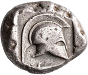 Tetradrachm, Greece (ancient), 500 BC reverse image